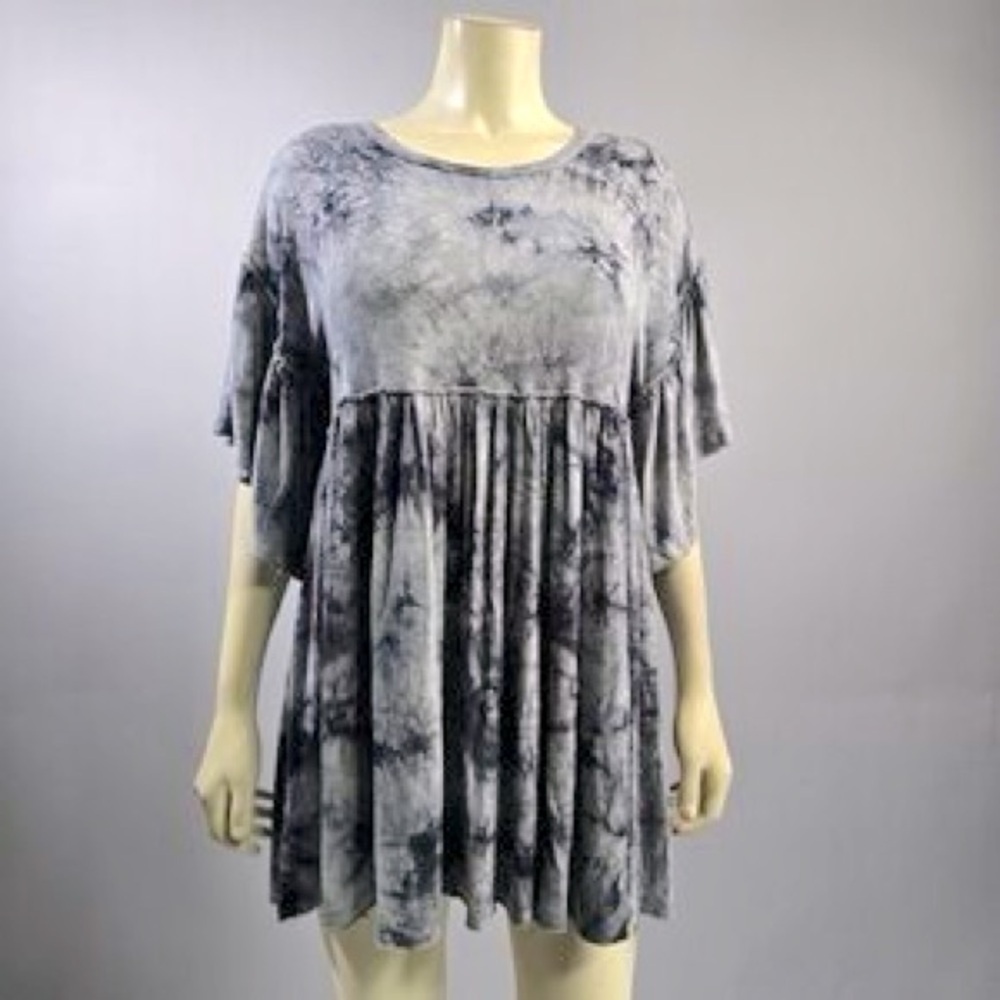 Urban Outfitters Baza Ruffle Mini Frock Dress ~ size Small